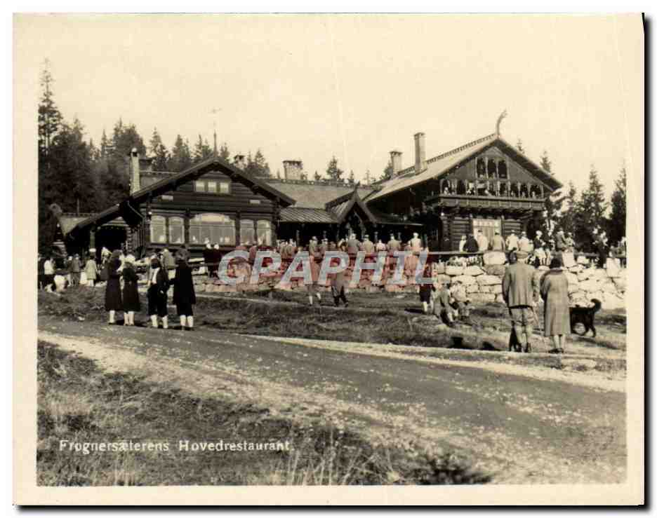 CPM Frognersaterens Hovendrestaurant Frognersgaeterens 