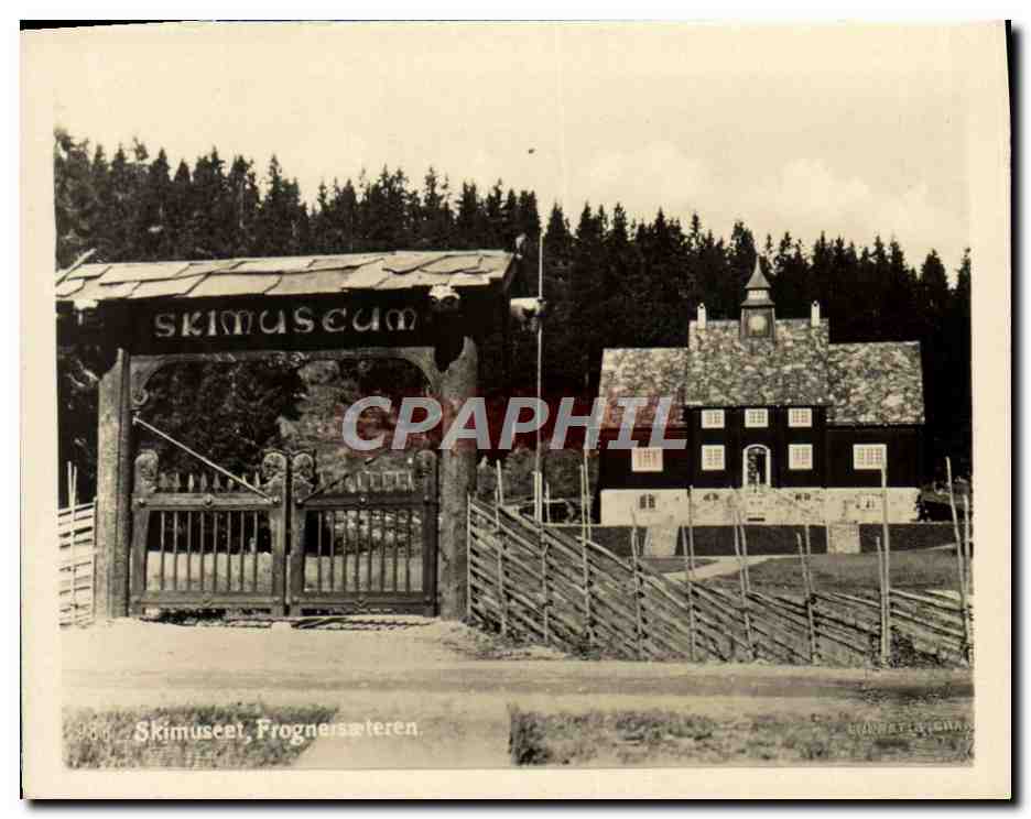 CPM Skimuseet Frognerseteren Skimusuem Musee du ski