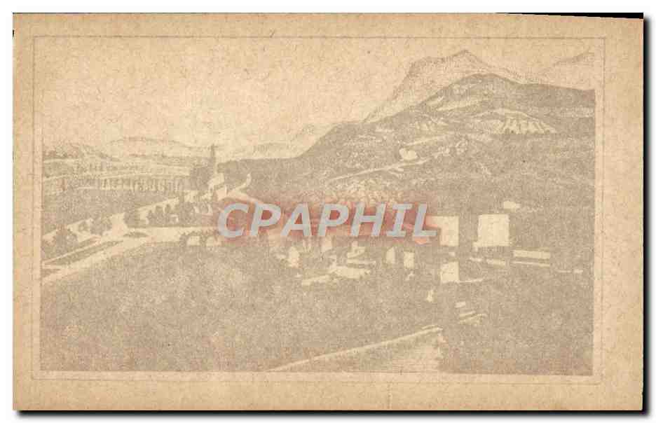 CPM Lourdes Vue De La Vallee — Verso