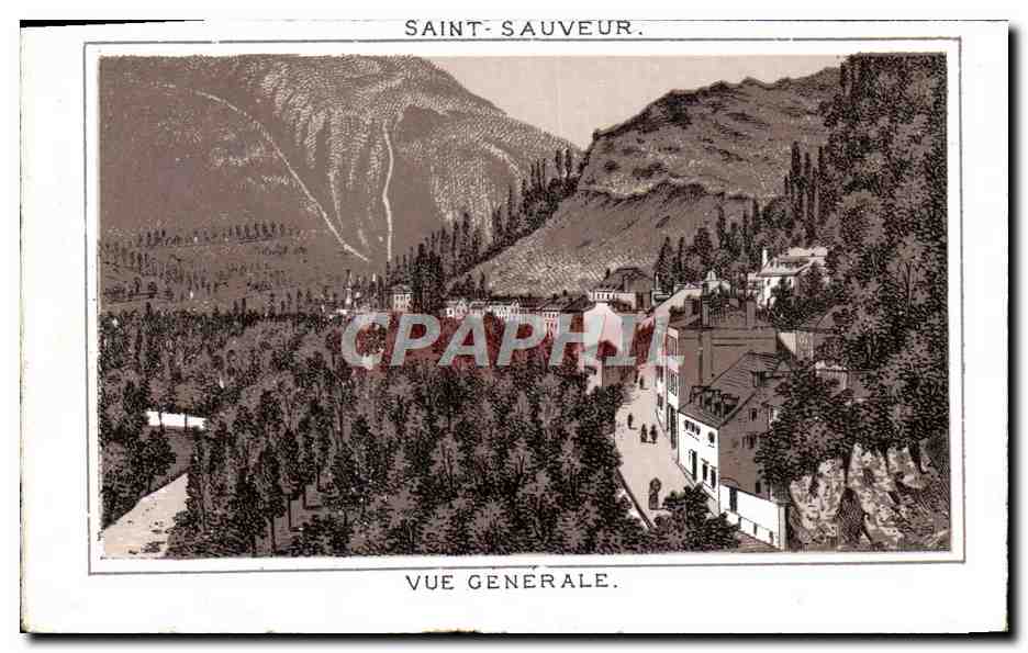 CPM Saint Sauveur Vue Generale
