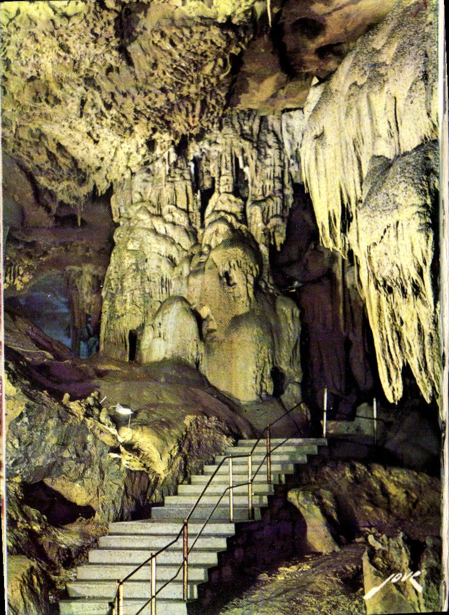 CPM Les Grottes De Betharram Colonne Geante 