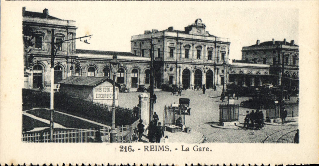 CPM Reims La Gare