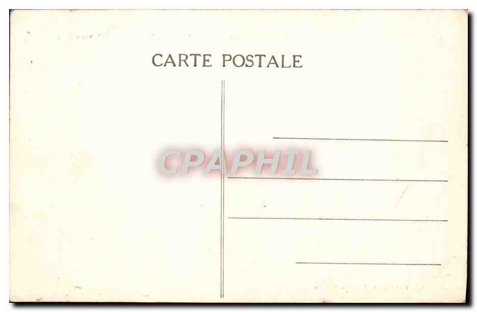 CPA Le Croisic Recifs De La Grande Cote Vers Batz — Rückseite