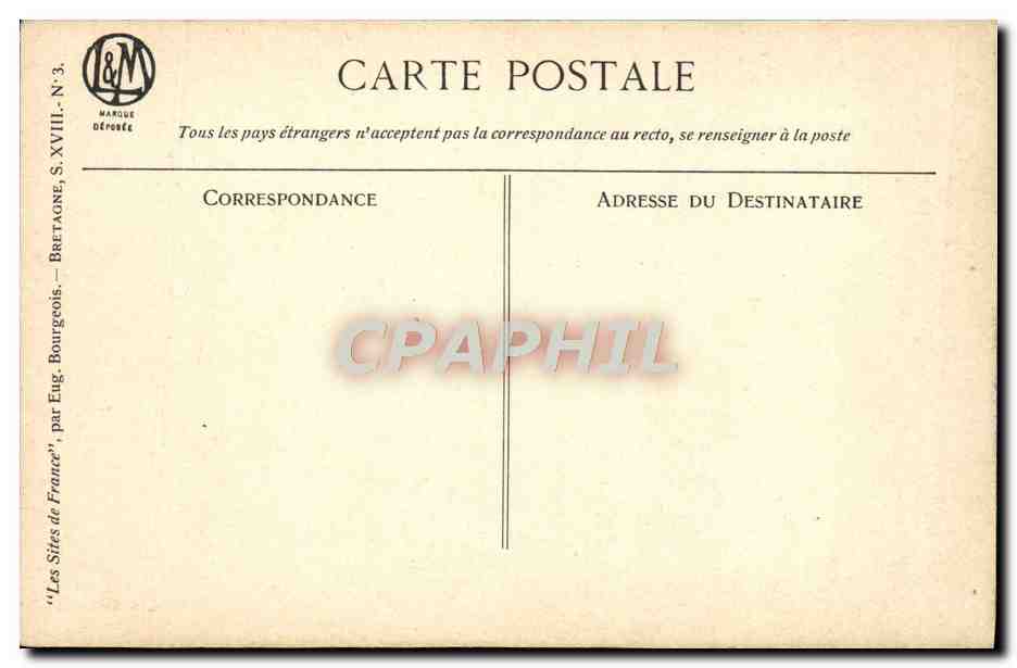 CPA Le Croisic — Rückseite