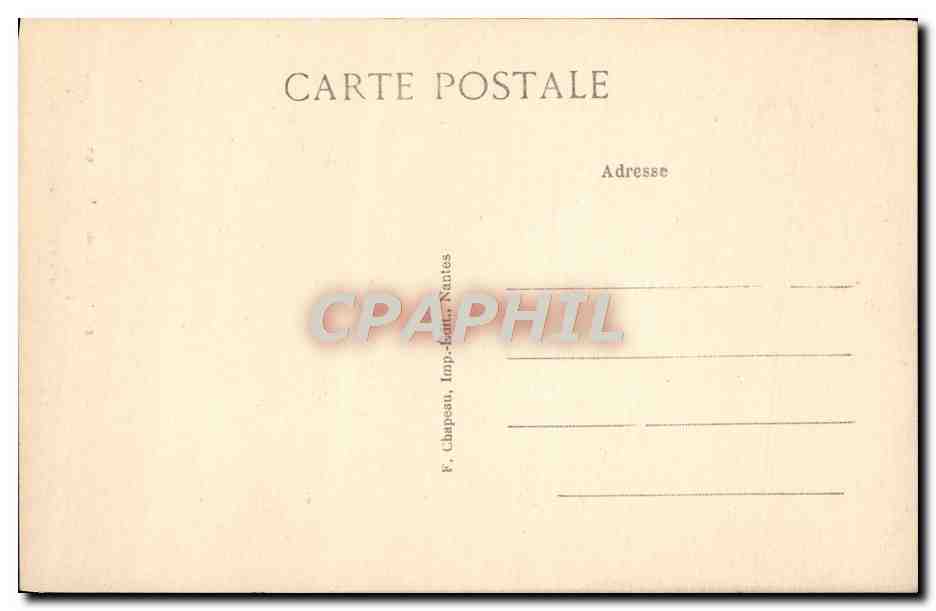 CPA Le Croisic Tour De Notre Dame De Pitie — Rückseite