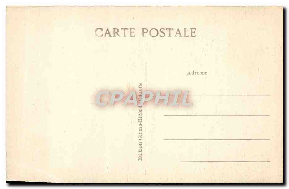 Cahors — Château Albau, Rue du Portail-Alban — Le Lot Illustré — Verso