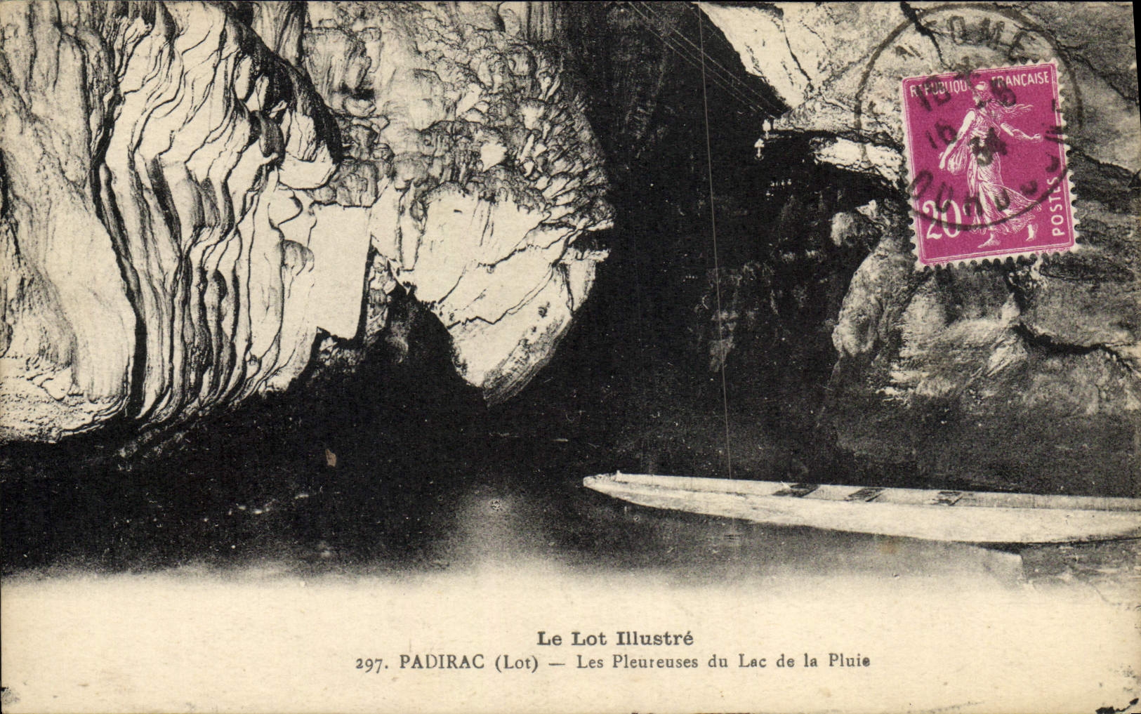 Padirac (Lot) — Les Pleureuses du Lac de la Pluie — Le Lot Illustré n°297