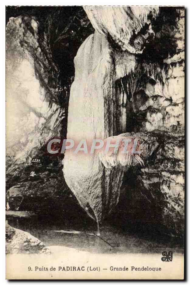 Puits de PADIRAC (Lot) — Grande Pendeloque — n°9