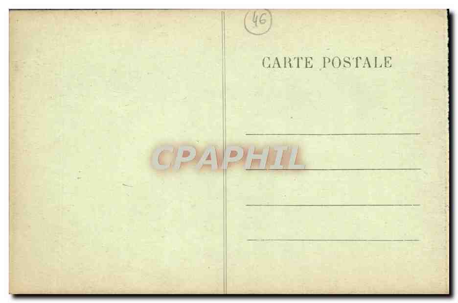 Puits de PADI'RAC (Lot) — Oberer See und Stalagmiten — Großer Dachbogen — Verlag M.A.P. Nr. 17 — Rückseite