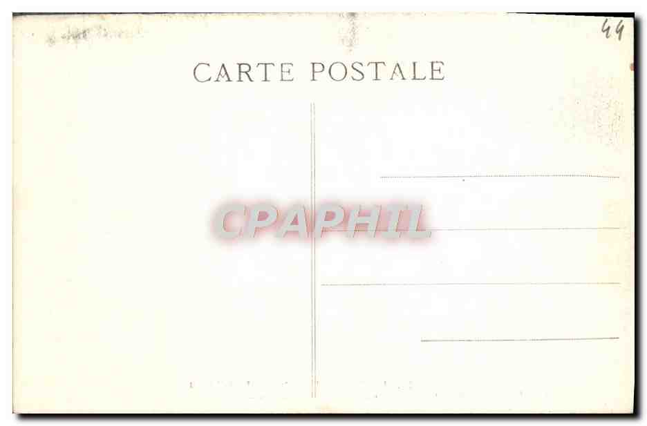 CPA Le Croisic Portail Nord De l'Eglise Notre Dame De Pitie — Rückseite