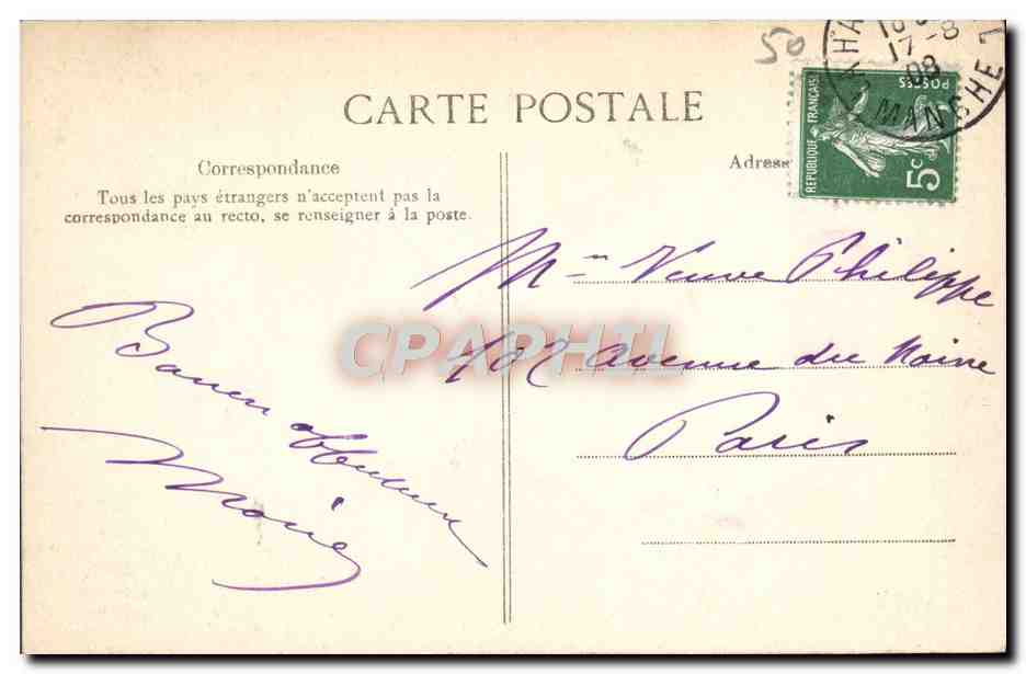 La Haye-Pesnel — Le Prieuré — Verso