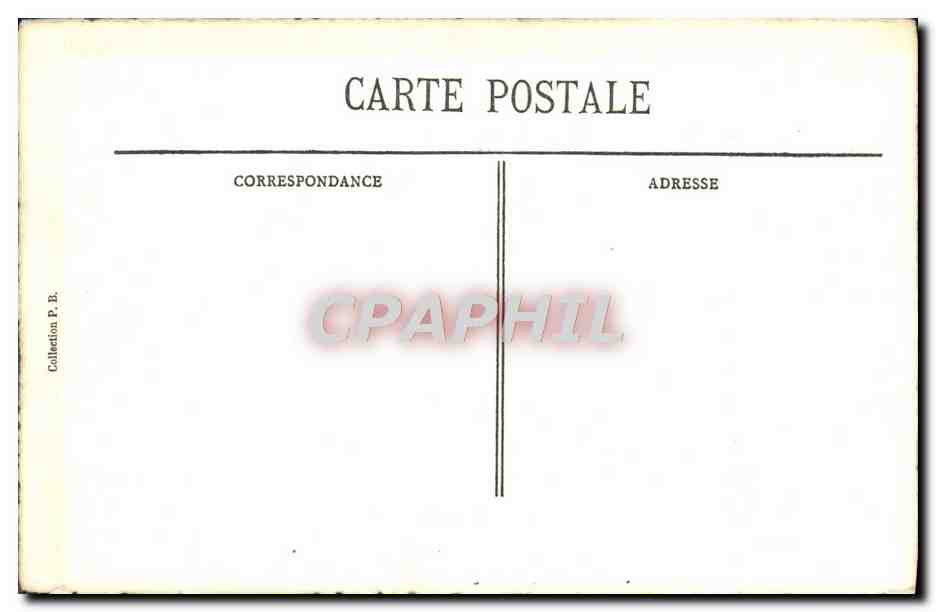 CPA Chateau De Tourlaville Dans La Chapelle — Rückseite