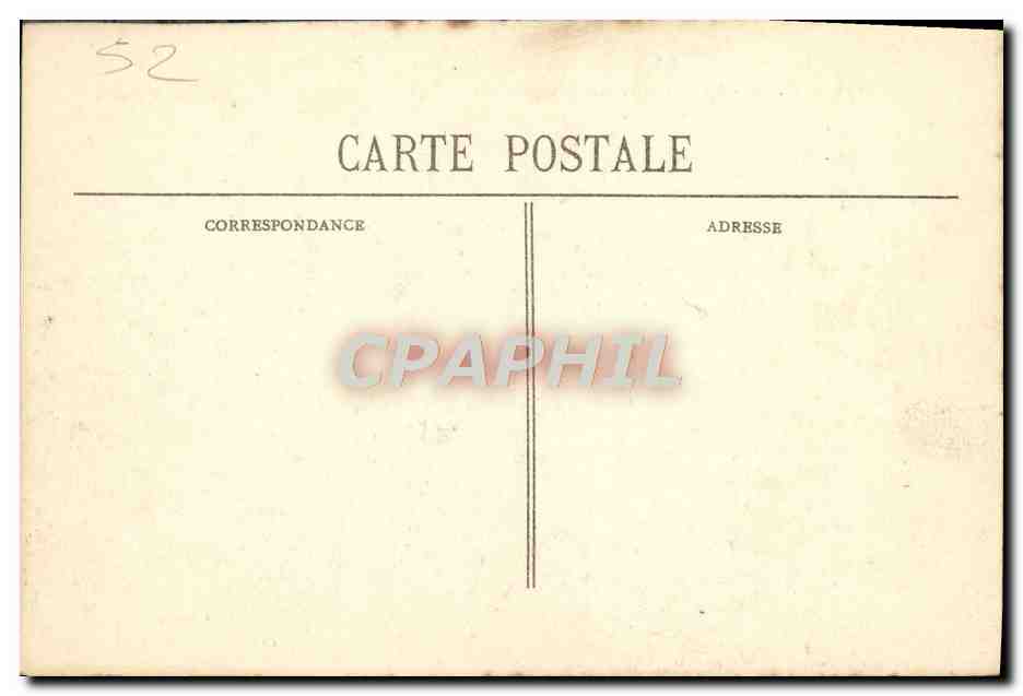 Saint-Vaast-la-Hougue (Manche) — Le Fort de la Hougue un Jour de Tempête — Cliché A. V., Collection L. G. B., Saint-Pierre-Eglise — Rückseite