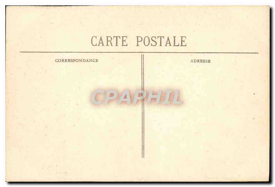 Saint-Vaast-la-Hougue (Manche) — Le Fort de la Hougue un Jour de Tempête — Cliché A. V., Collection L. G. B., Saint-Pierre-Eglise — Rückseite