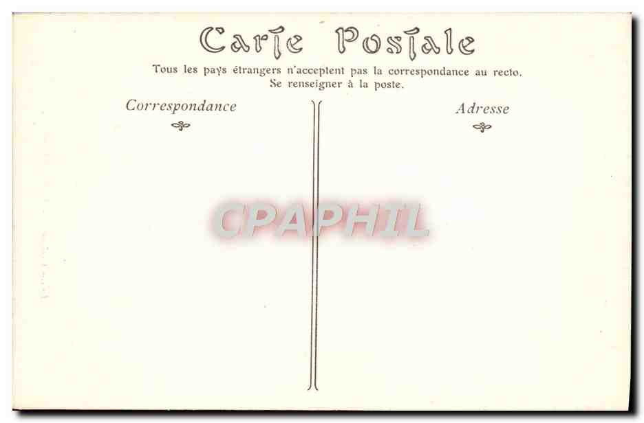 CPA Ancien Costume Paysanne Normande Femme ane Folklore  — Verso