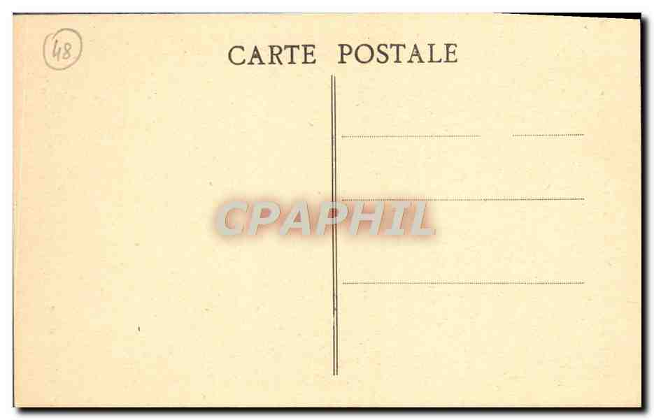 Gorges du Tarn — Château de la Caze — Phot. Combier — Reverso