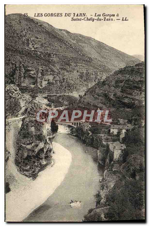 CPA Gorges Du Tarn Les Gorges Saint Chely du Tarn