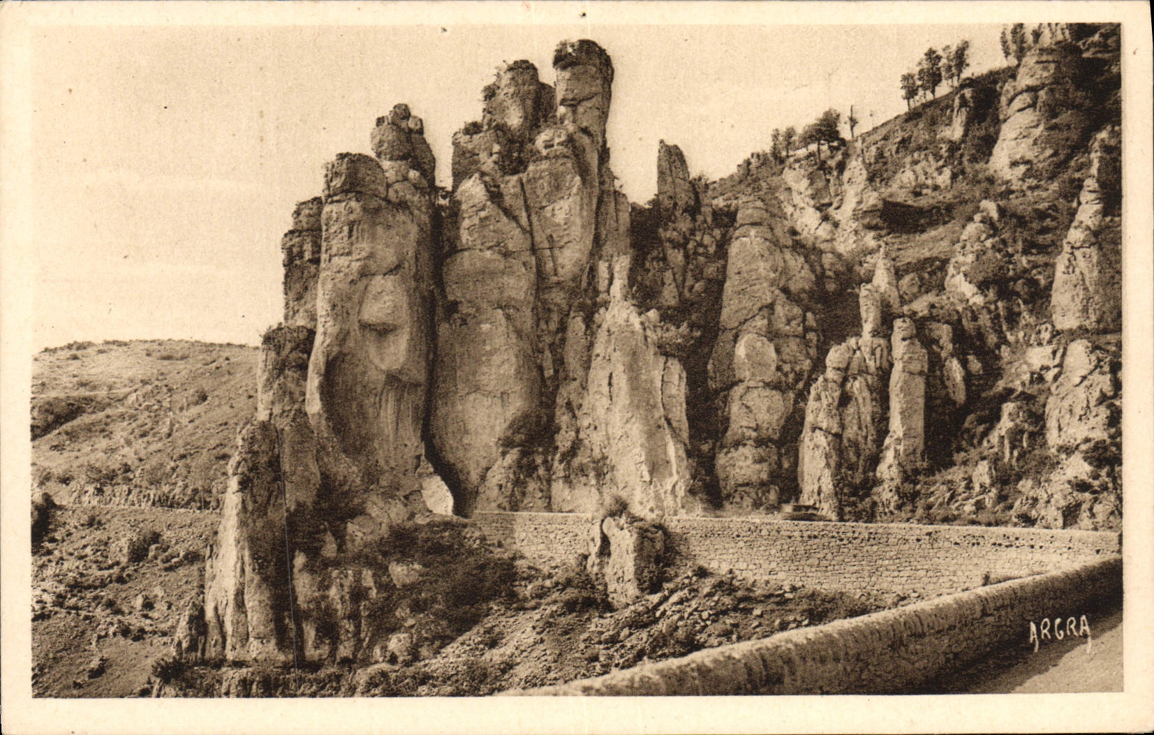 Le Tunnel de Bouillères — Vallée de la Jonte — Causses des Cévennes — ARGRA