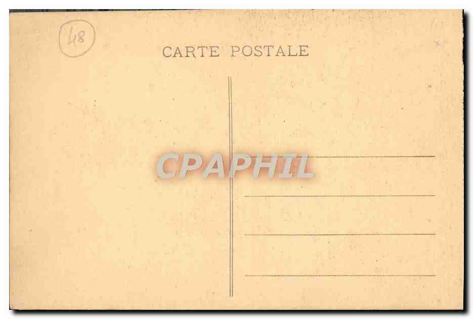 CPA Gorges Du Tarn Aven Armand La Foret Vierge Causse Mejean — Rückseite