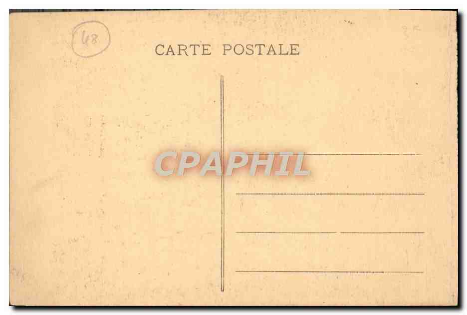 CPA Gorges Du Tarn Aven Armand Causse Mejean La foret vierge  — Rückseite