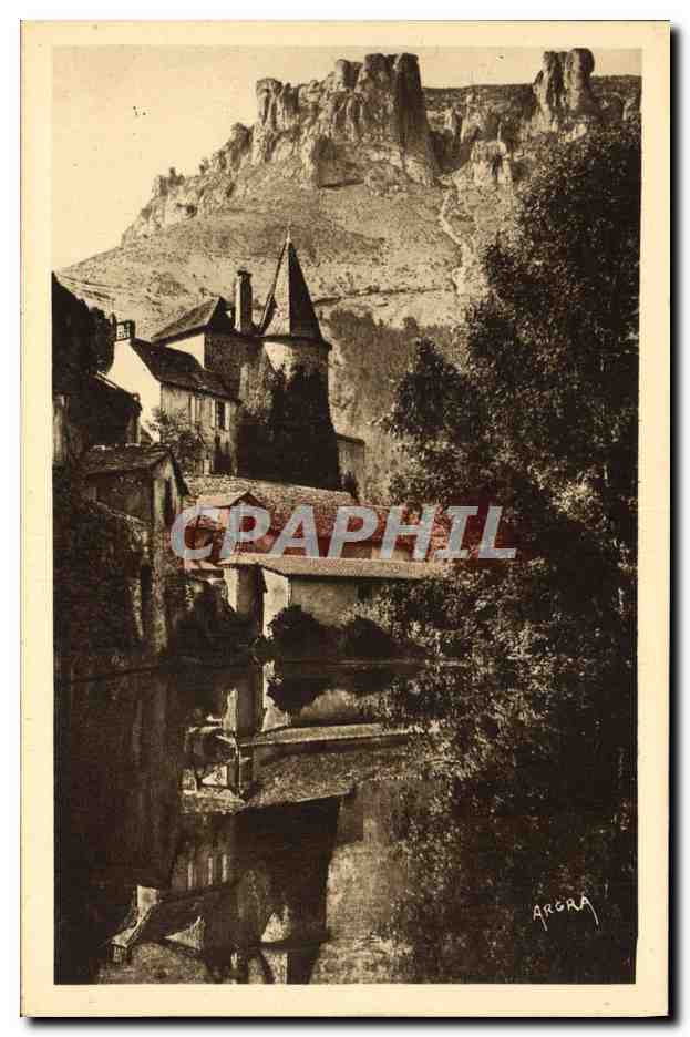 CPA Gorges Du Tarn Florac L'Ancien Chateau