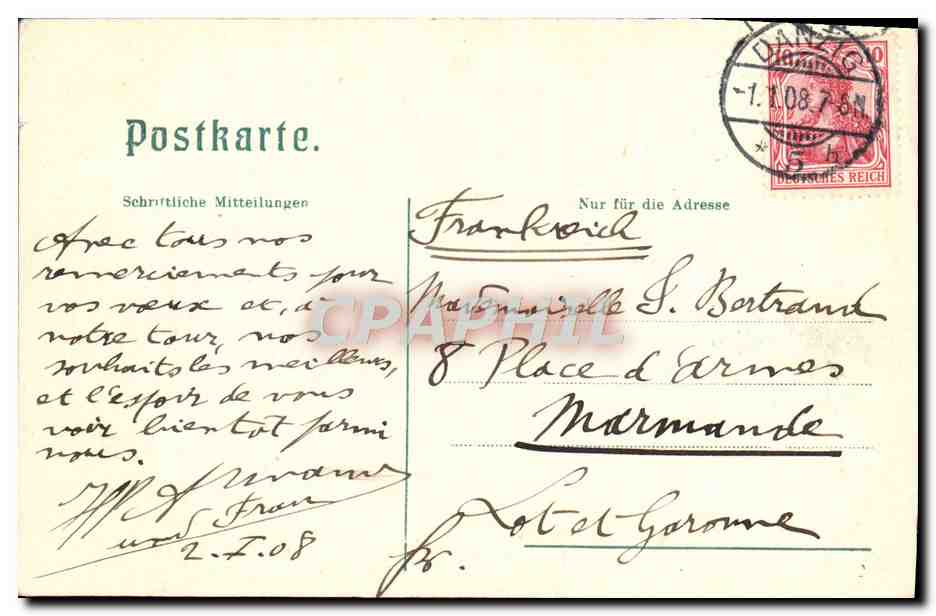 CPA Convents Remter im Hochschloss Die Marienburg  — Back