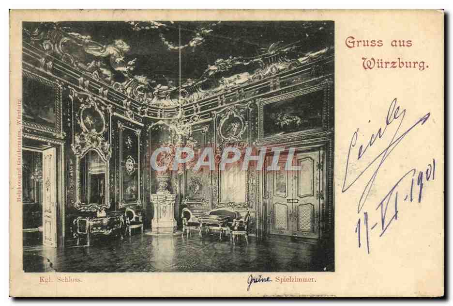 CPA Gruss Aus Wiirzburg