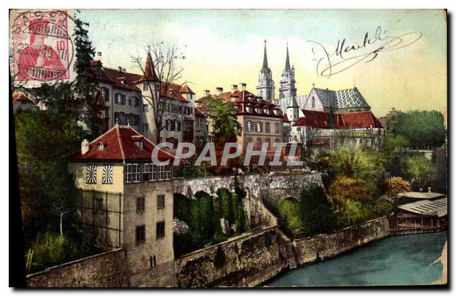 CPA Basel Munster mit Deutschrittergaten