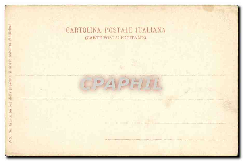 CPA Firenze Via Cerretani Brizzi e Niccolai — Rückseite