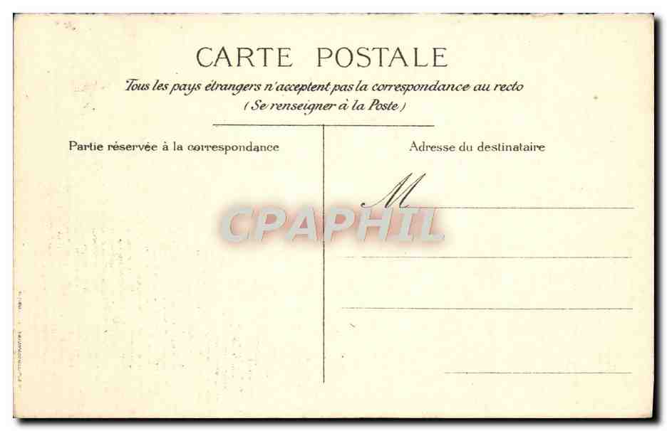 CPA Source Mattoni Giesshubl Vue Du Chateau — Rückseite