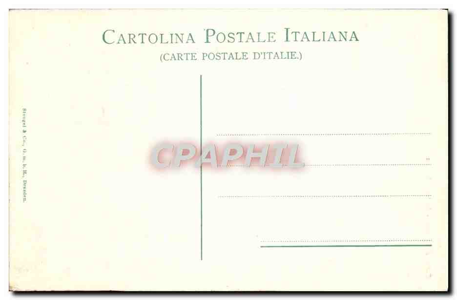 CPA Pisa Porta d'Ingresso Certosa di Pisa — Rückseite