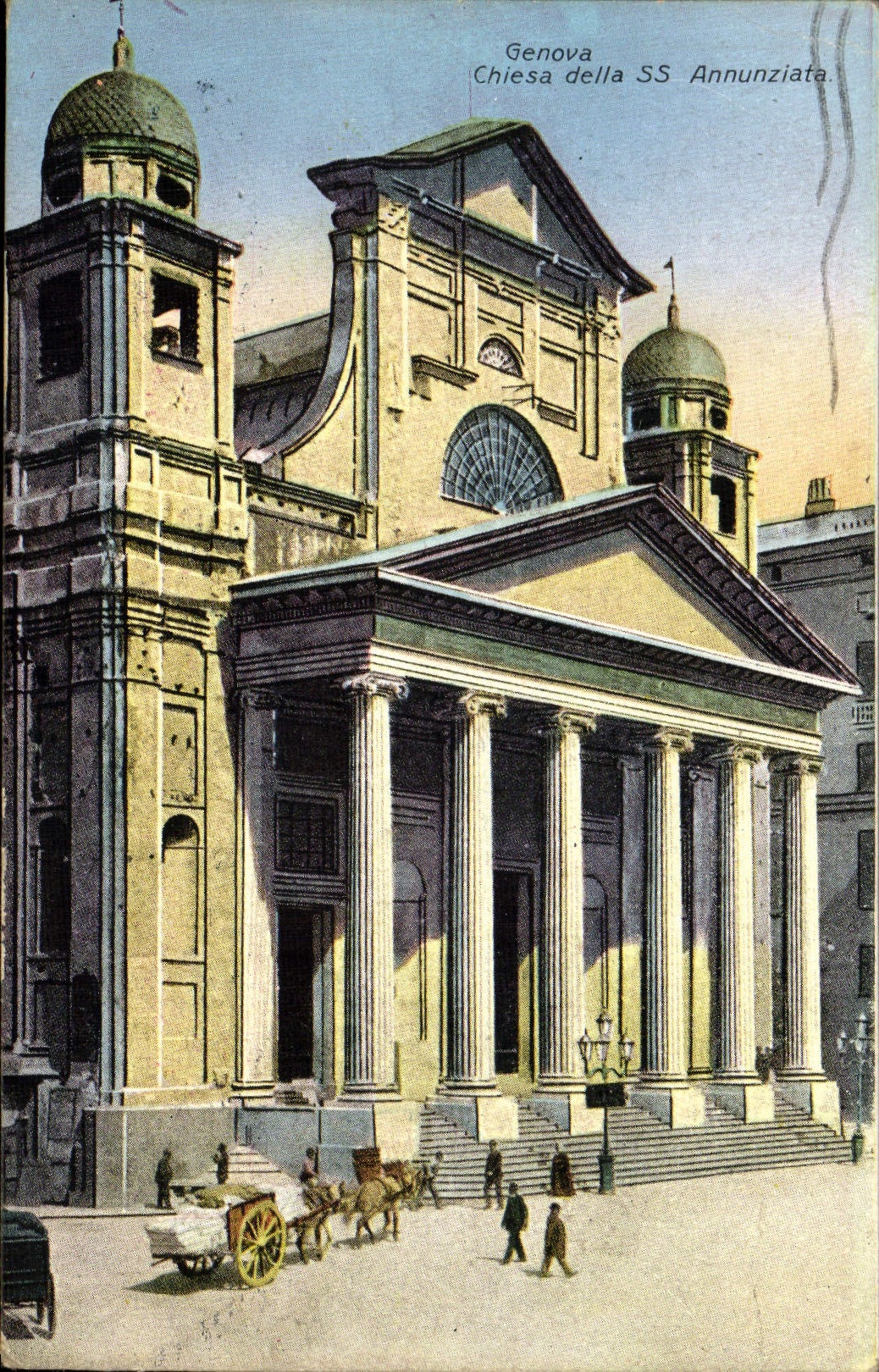 CPA Genova Chiesa Della Annuziata
