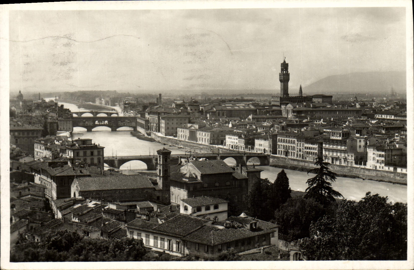 CPA Firenze Panorama Visto Dal Piazzale Michelangelo