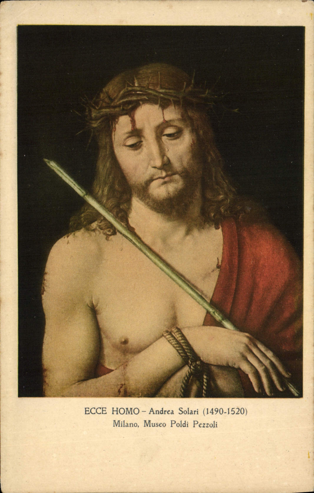 CPA Ecce Homo Andrea Solari Milano Museo Poldi Pezzoli