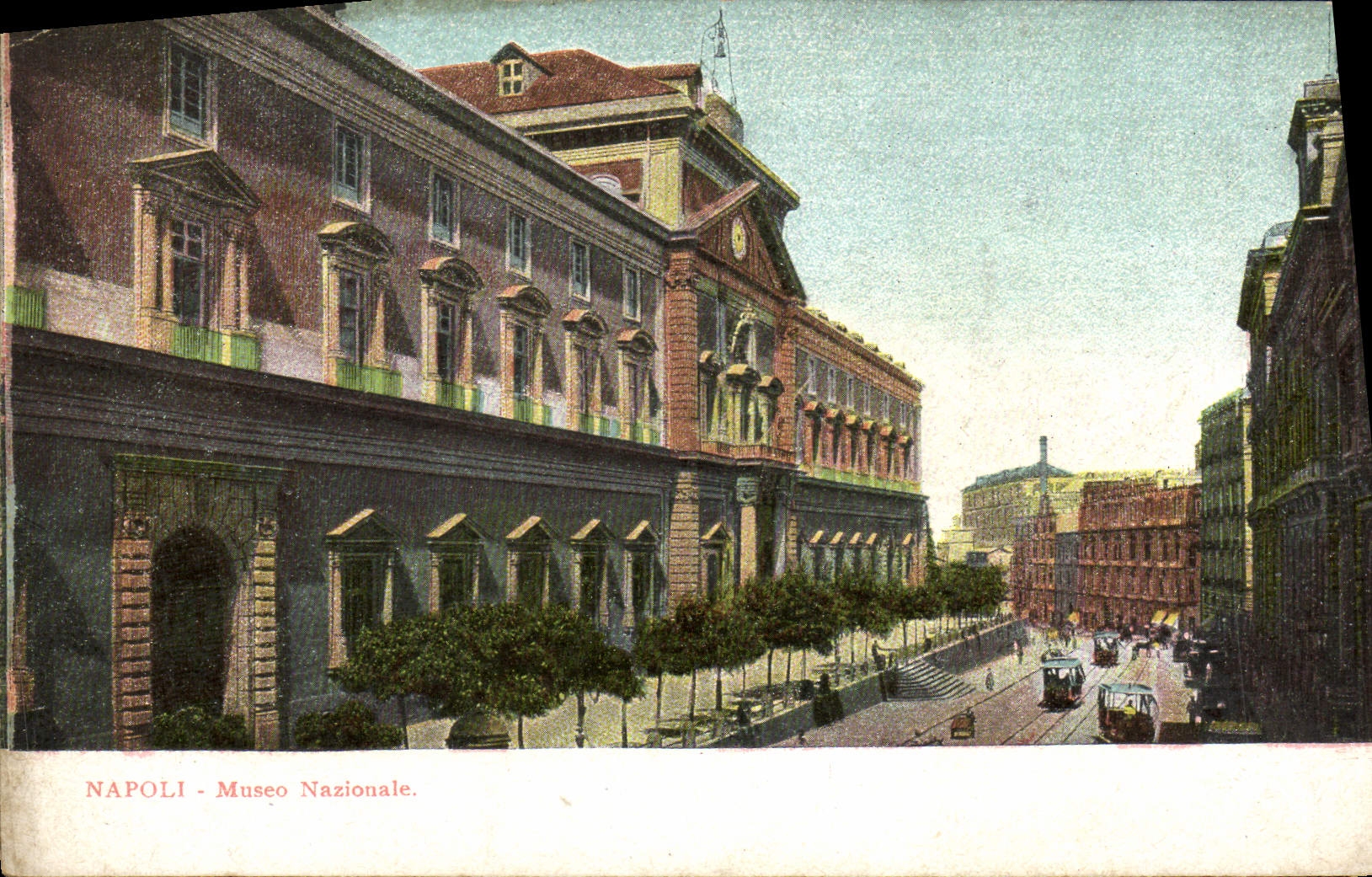 CPA Napoli Museo Nazionale