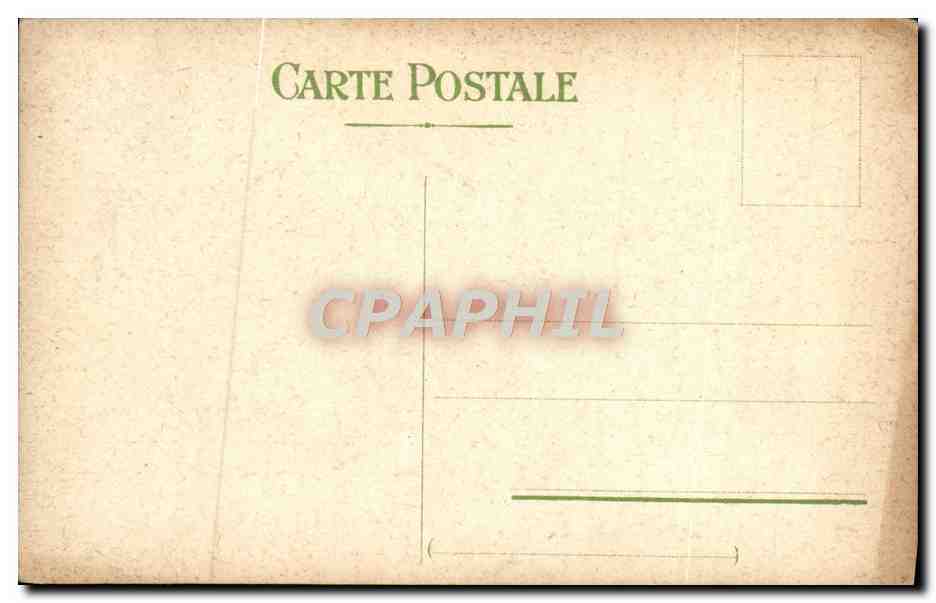 CPA Napoli Museo Nazionale — Verso
