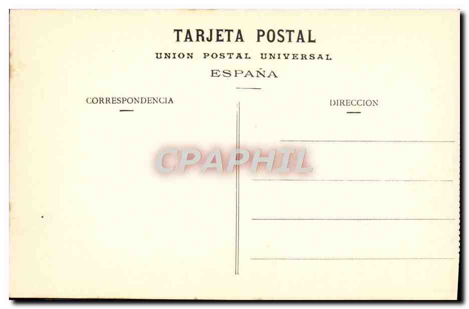 CPA Fuenterrabia Interior Des Castillo De Carlos V Soldat Militaria — Back