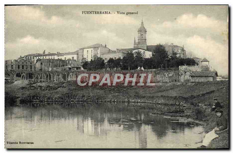 CPA Fuenterrabia Vista General