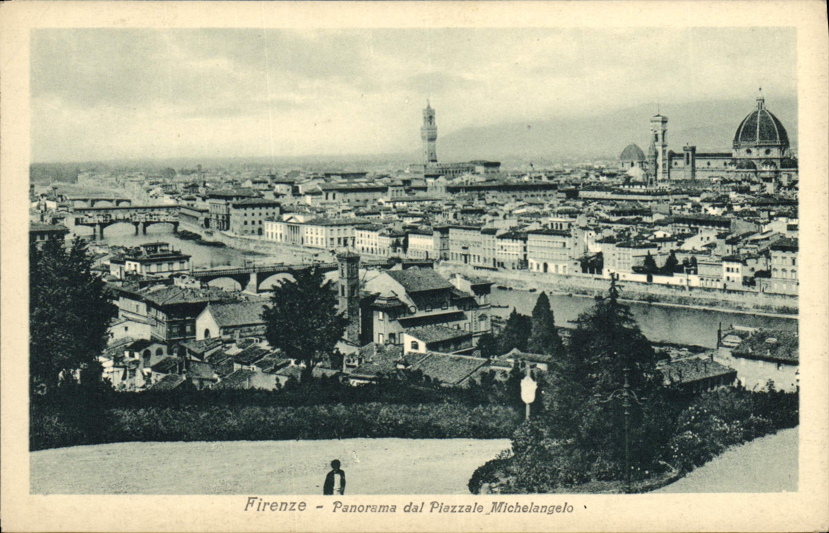 CPA Firenze Panoram Dal Piazzale Michelangelo