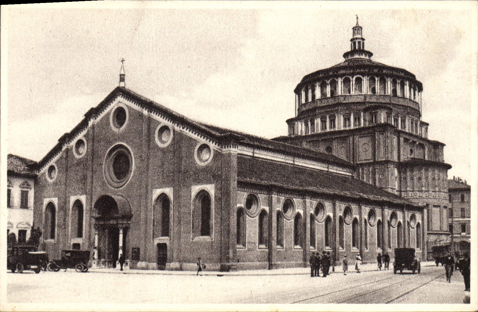 CPA Milano Chiesa Delle Grazie Eglise Des Graces