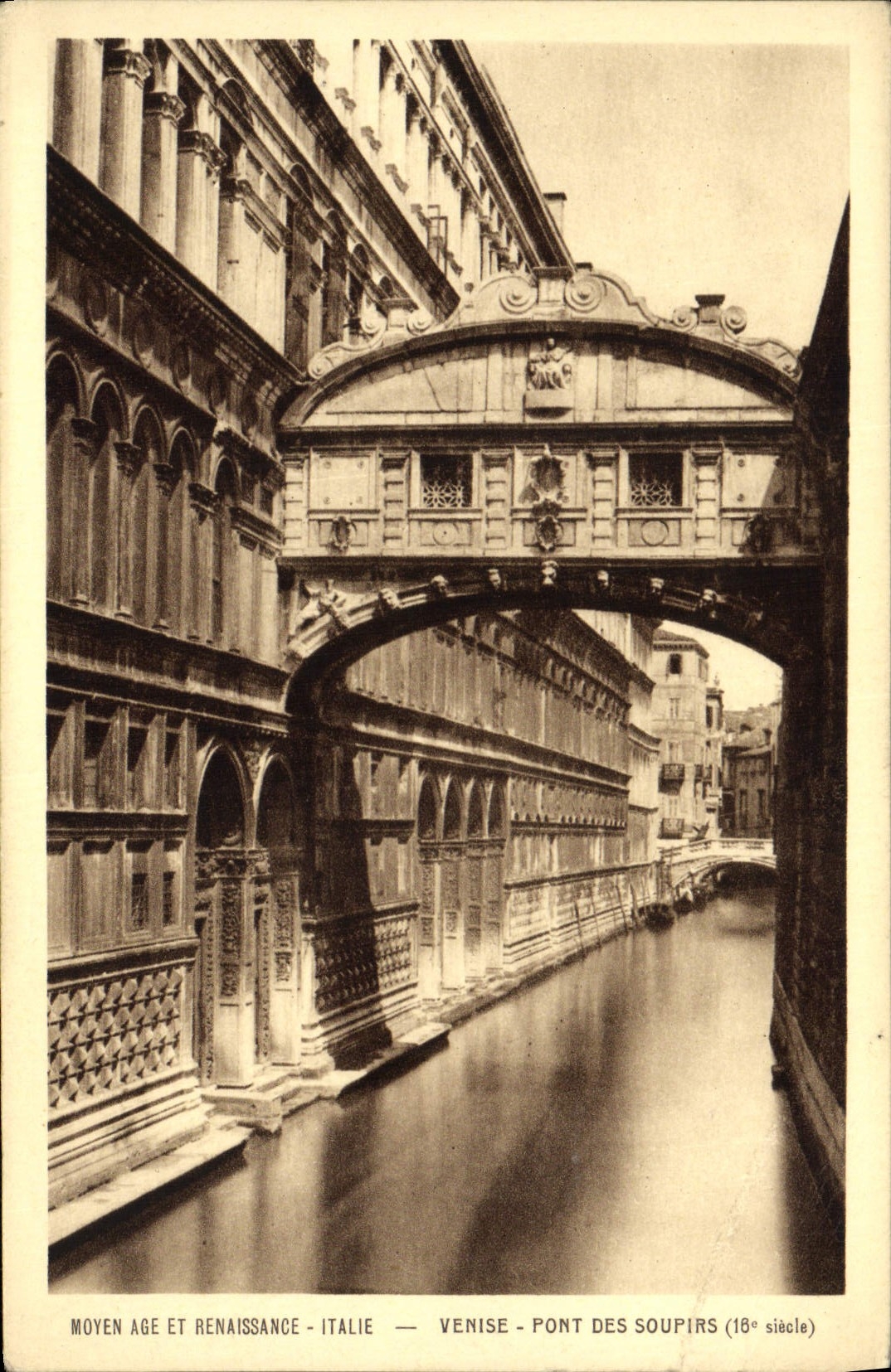 CPA Moyen Age Et Renaissance Italie Venise Pont Des Soupirs