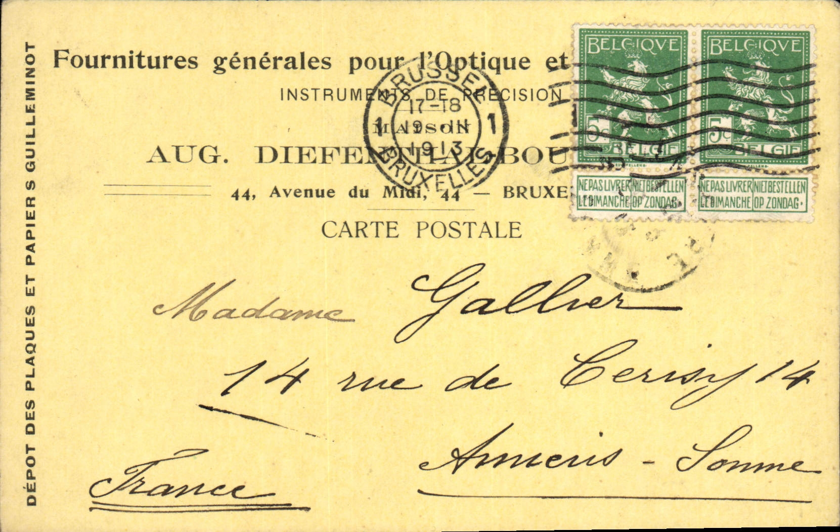Entier Publicite Fournitures generales pour l'optique 