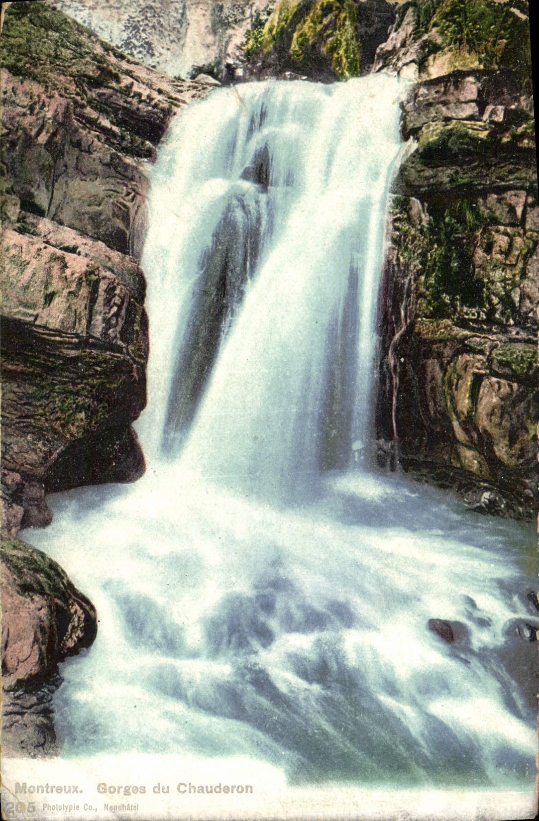 CPA Montreux Gorges Du Chauderon