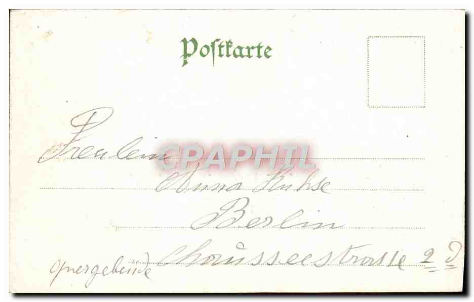 CPA Gruss Aus Frankfurt a M — Rückseite