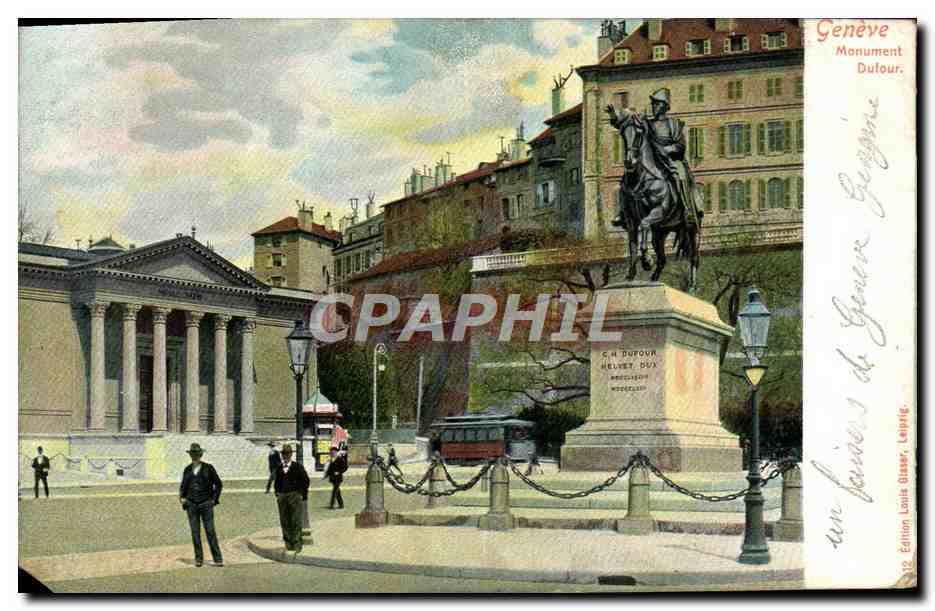 CPA Geneve Monument Dulour