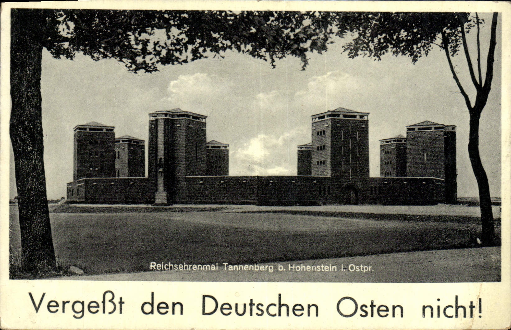 CPA Reichsehrenmal Tannenberg b Hohenstein i Ostpr