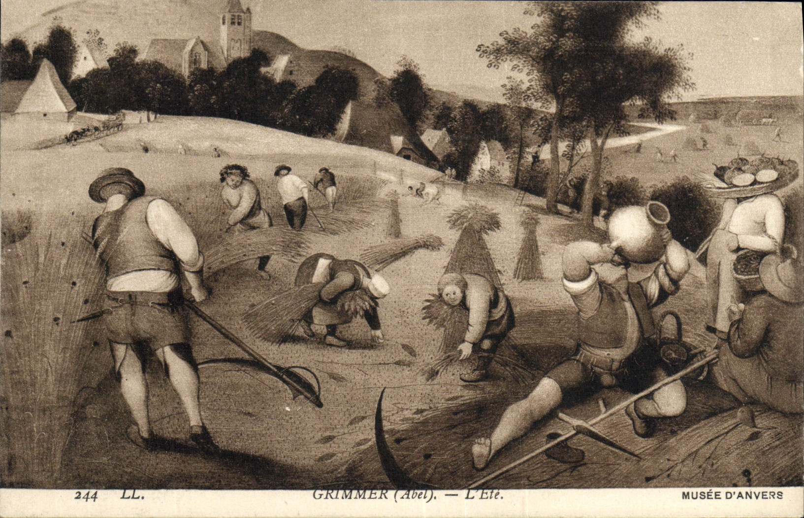 CPA Grimmer L'Ete Musee d'Anvers