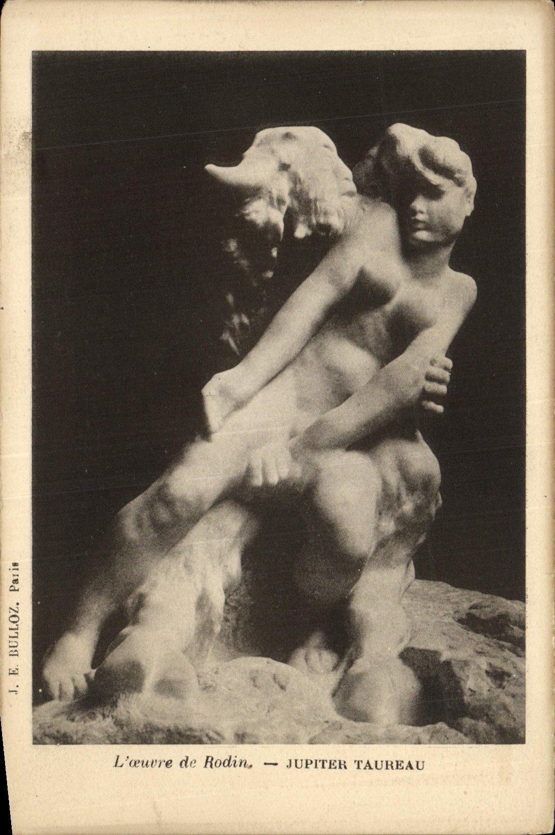 Jupiter Taureau — L'œuvre de Rodin — J. E. Bulloz, Paris