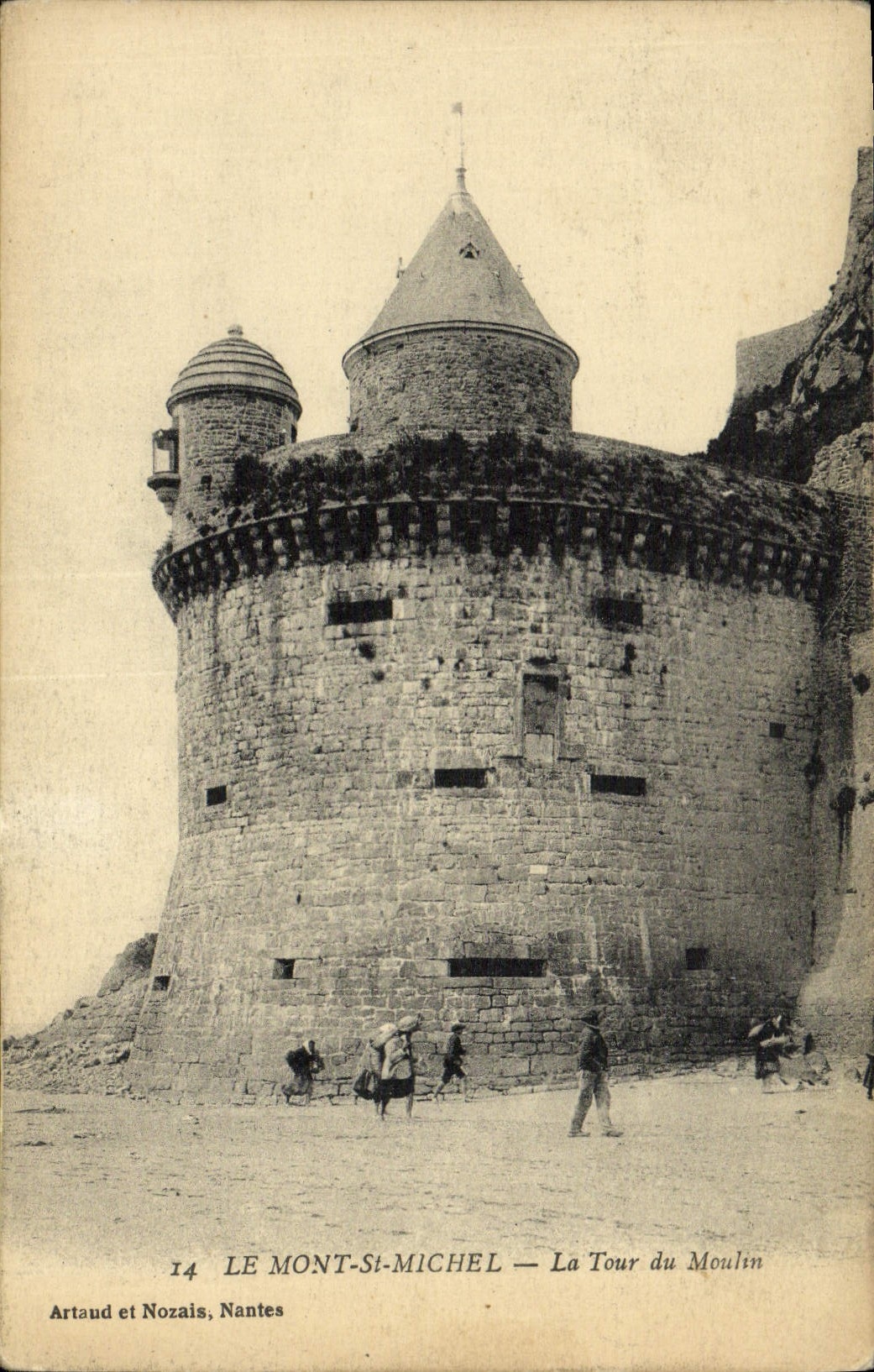 Le Mont-Saint-Michel — La Tour du Moulin — Artaud et Nozails, Nantes, n°14