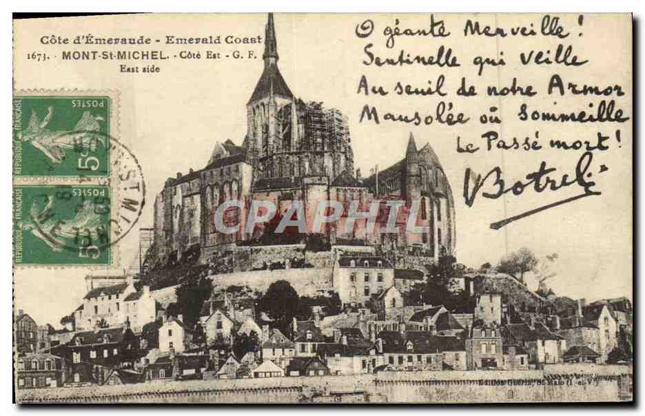 Mont-Saint-Michel — Ostküste — G.F. — 1673